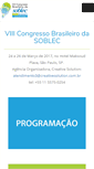 Mobile Screenshot of congressosoblec.com.br